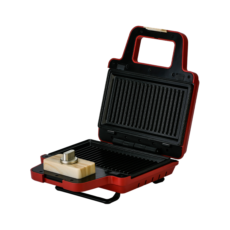 BJX-S008 800W 2-slice Removable Plates Sandwich Waffle Maker