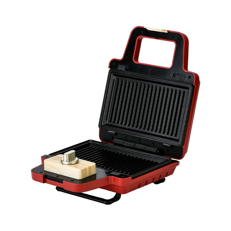 BJX-S008 800W 2-slice Removable Plates Sandwich Waffle Maker
