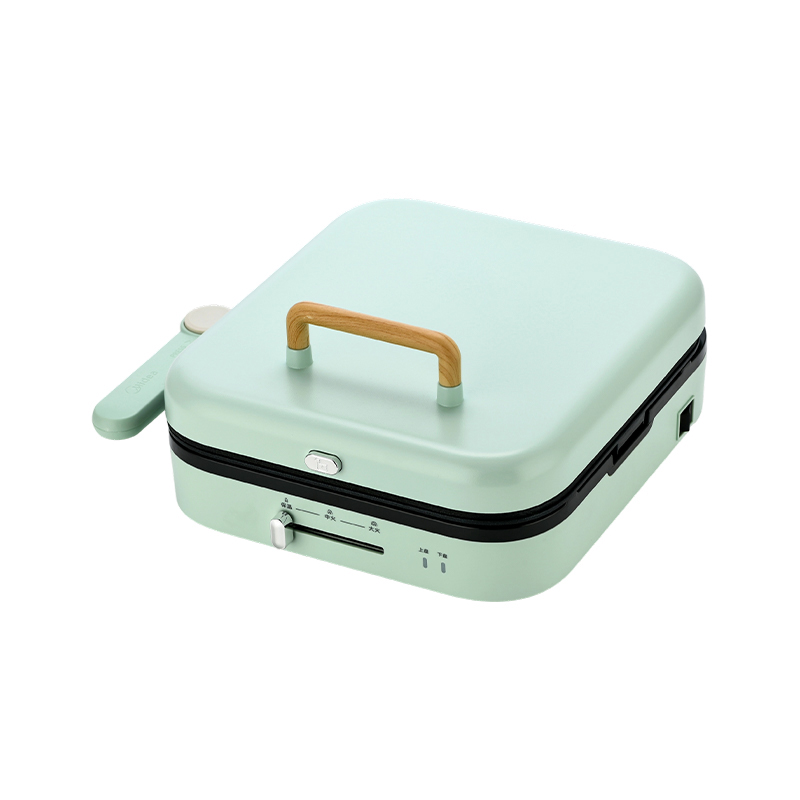 BJX-S022 28x28cm 180° Aperire et Claudere Temperature Control Removable Plate Large Grill